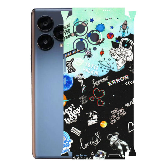 Lava Phone Skins (All Models) - Living In A Space Dream - Matte Finish (M-46) LAVA Blaze Curve (5G)
