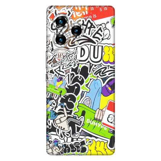 Lava Phone Skins (All Models) - Dope Graffiti - Matte Finish (M-61) LAVA Blaze Curve (5G)