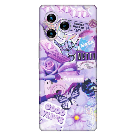 Lava Phone Skins (All Models) - Supreme Purple Magic - Matte Finish (M-88) LAVA Blaze Curve (5G)