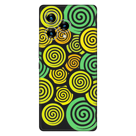 Lava Phone Skins (All Models) - Crazy Spiral - Matte Finish (M-91) LAVA Blaze Curve (5G)
