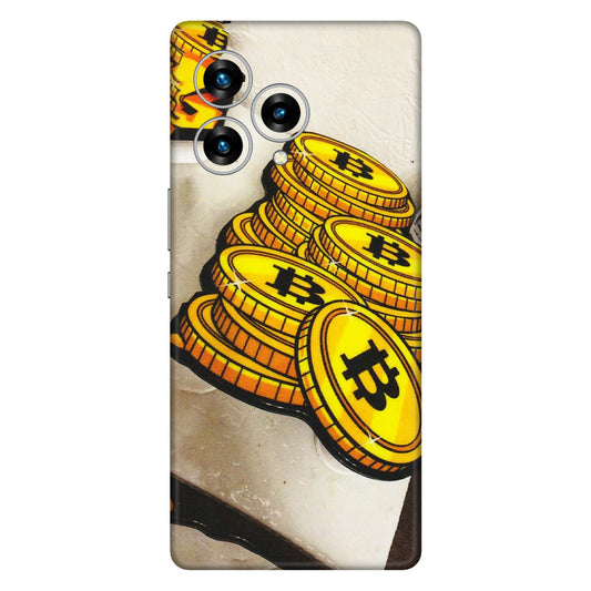 Lava Phone Skins (All Models) - Billionaire Bitcoin Collection - Matte Finish (M-92) LAVA Blaze Curve (5G)