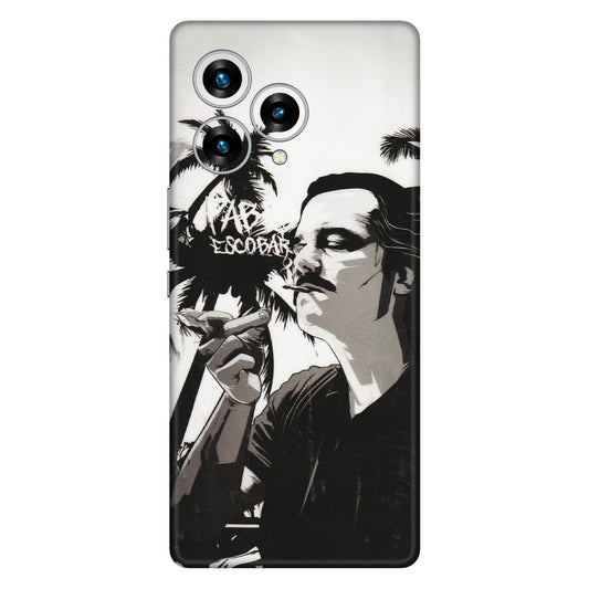 Lava Phone Skins (All Models) - Pab Escobar - Transparent Finish (T-05) LAVA Blaze Curve (5G)