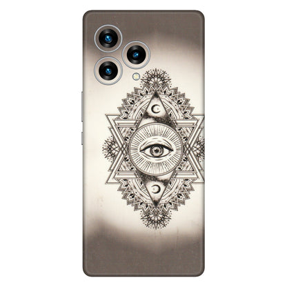 Lava Phone Skins (All Models) - Illuminati Great Eye - Transparent Finish (T-14) LAVA Blaze Curve (5G)