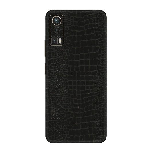 Lava Phone Skins (All Models) - Snake Leather Black - 3D Embossed Finish (L-107) LAVA Blaze Pro