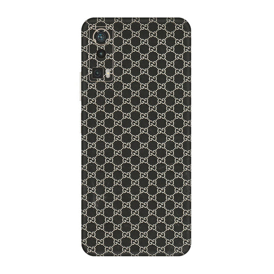 Lava Phone Skins (All Models) - Black G Print - 3D Embossed Finish (L-109) LAVA Blaze Pro