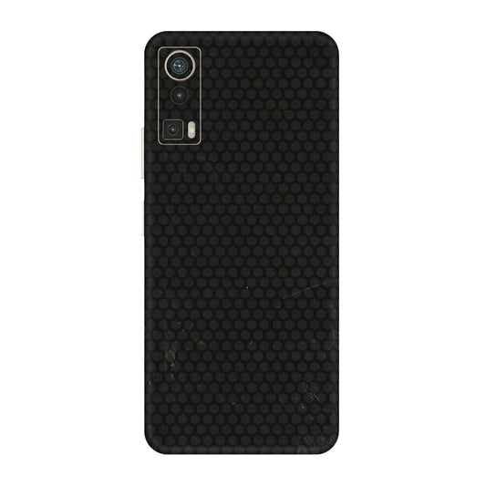Lava Phone Skins (All Models) - Black honeycomb - 3D Embossed Finish (L-114) LAVA Blaze Pro