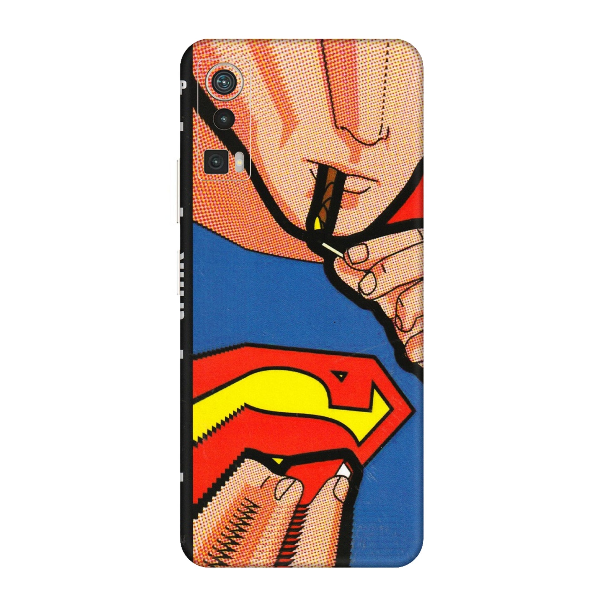 Lava Phone Skins (All Models) - Superman Sutta - 3D Embossed Finish (L-130) LAVA Blaze Pro