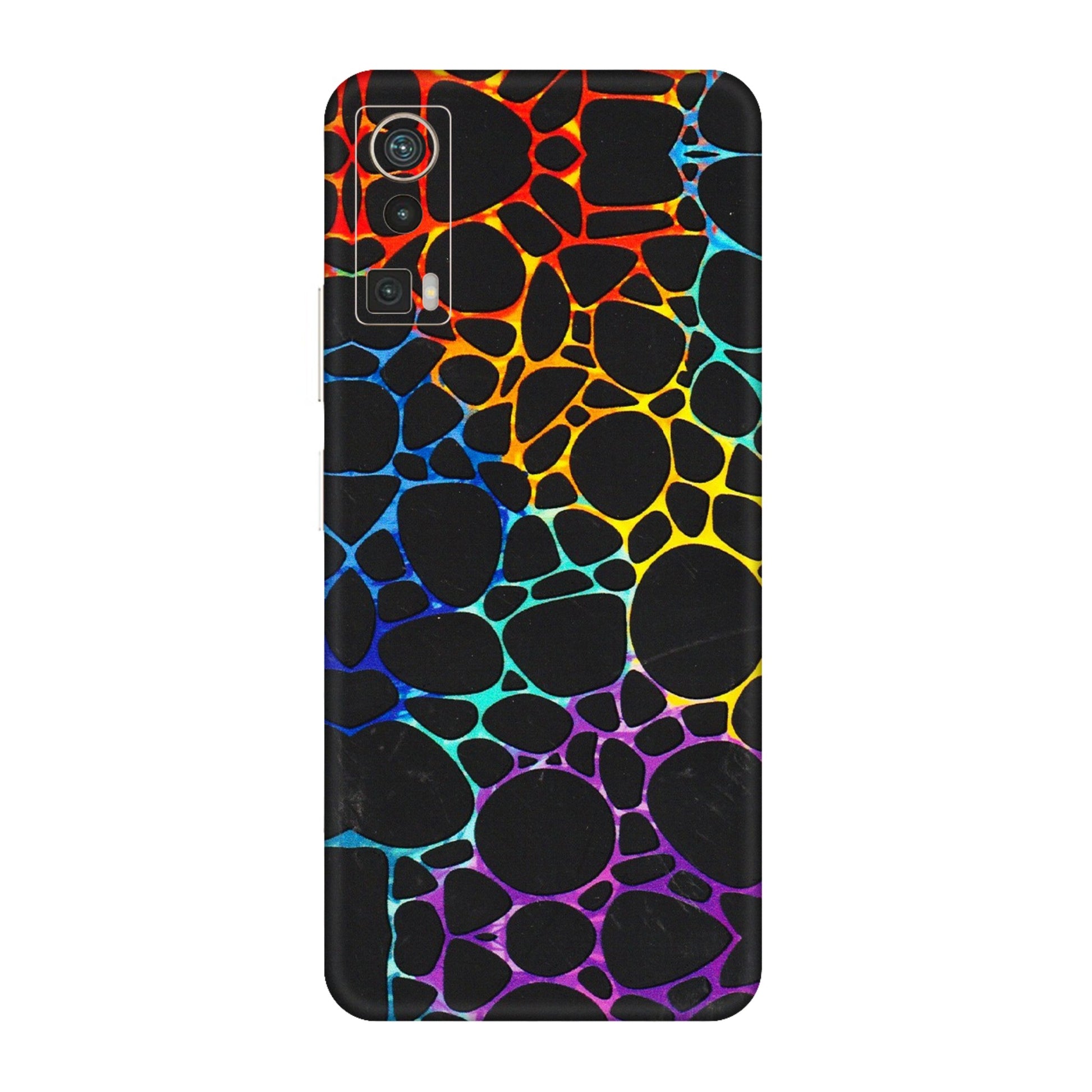 Lava Phone Skins (All Models) - Abstract Art MultiColour - 3D Embossed Finish (L-133) LAVA Blaze Pro
