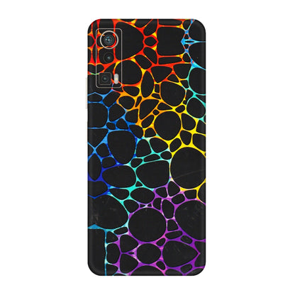 Lava Phone Skins (All Models) - Abstract Art MultiColour - 3D Embossed Finish (L-133) LAVA Blaze Pro