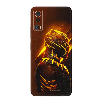 Lava Phone Skins (All Models) - Gold Black Panther - 3D Embossed Finish (L-181) LAVA Blaze Pro