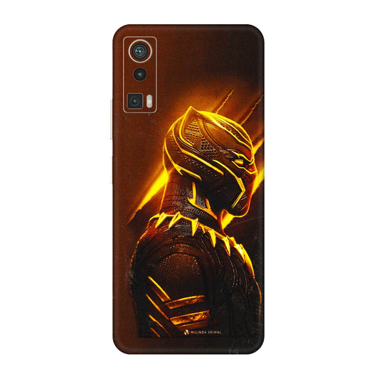 Lava Phone Skins (All Models) - Gold Black Panther - 3D Embossed Finish (L-181) LAVA Blaze Pro