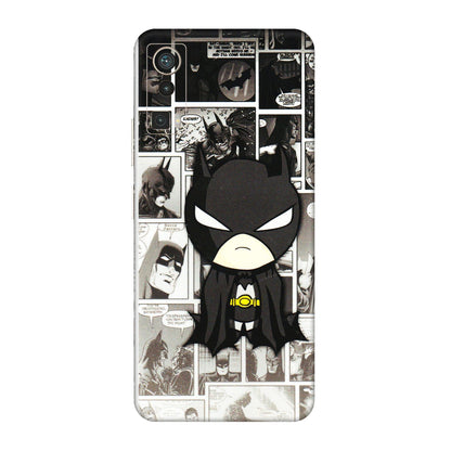 Lava Phone Skins (All Models) - Toon Batman - 3D Embossed Finish (L-182) LAVA Blaze Pro