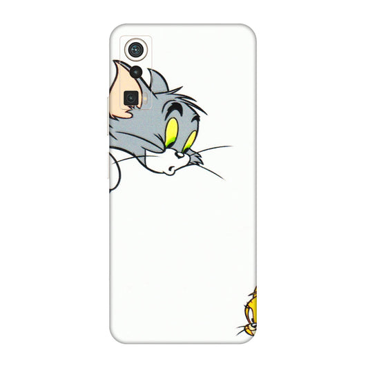 Lava Phone Skins (All Models) - Cute Tom And Jerry - 3D Embossed Finish (L-220) LAVA Blaze Pro