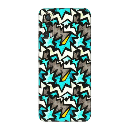 Lava Phone Skins (All Models) - Funky Zig Zag - 3D Embossed Finish (L-223) LAVA Blaze Pro