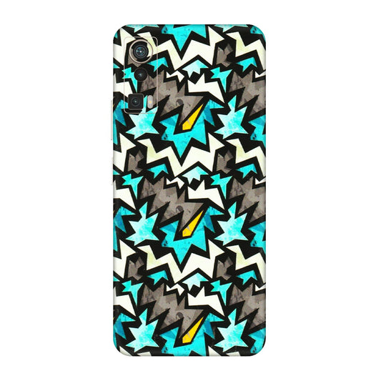 Lava Phone Skins (All Models) - Funky Zig Zag - 3D Embossed Finish (L-223) LAVA Blaze Pro