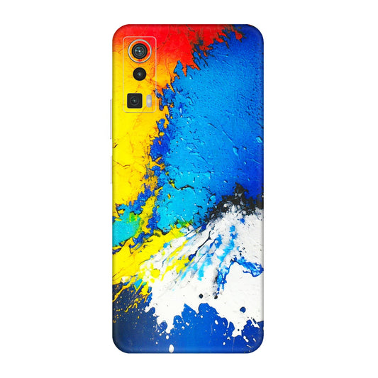 Lava Phone Skins (All Models) - Acrylic Paint Spill - 3D Embossed Finish (L-229) LAVA Blaze Pro