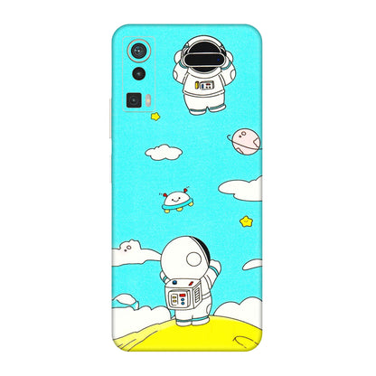 Lava Phone Skins (All Models) - Blue Skies Astro Float - 3D Embossed Finish (L-230) LAVA Blaze Pro