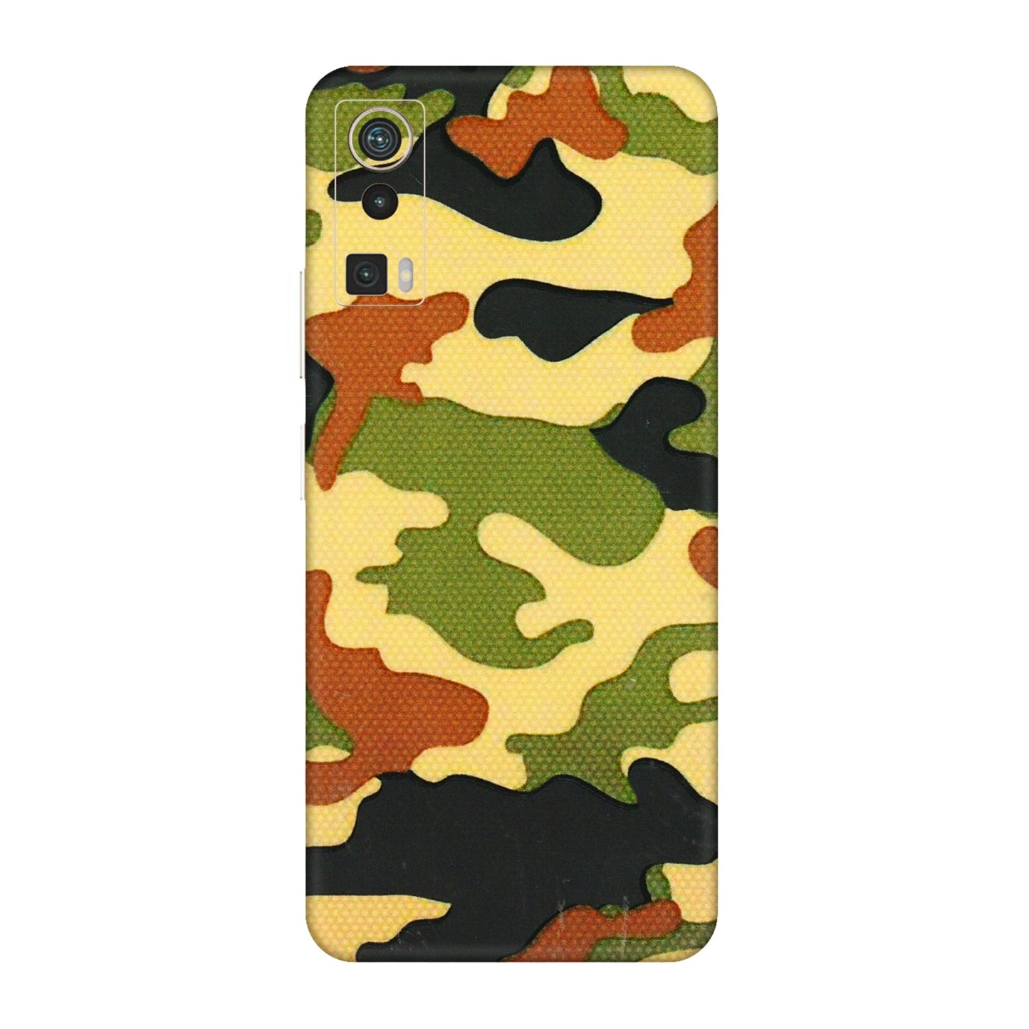 Lava Phone Skins (All Models) - Indian Military - 3D Embossed Finish (L-234) LAVA Blaze Pro
