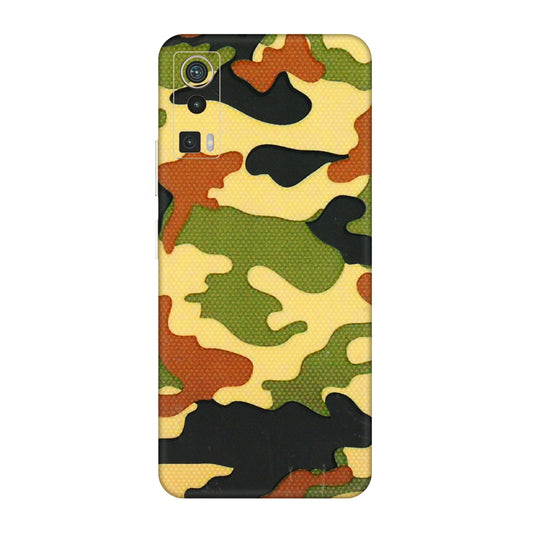 Lava Phone Skins (All Models) - Indian Military - 3D Embossed Finish (L-234) LAVA Blaze Pro