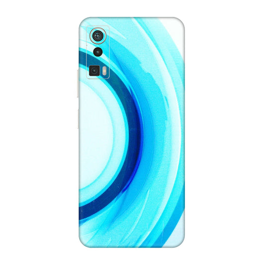 Lava Phone Skins (All Models) - The Blue Curve - 3D Embossed Finish (L-244) LAVA Blaze Pro