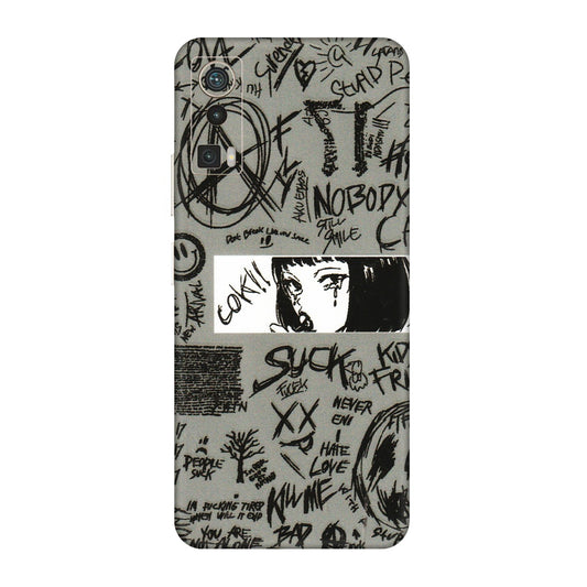 Lava Phone Skins (All Models) - Never Have Love Anime - 3D Embossed Finish (L-260) LAVA Blaze Pro