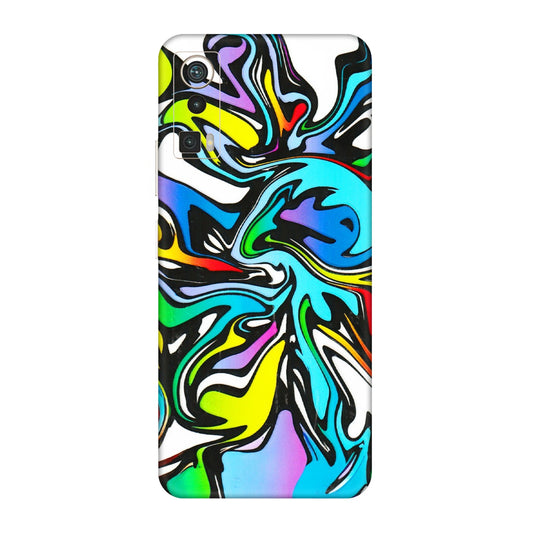 Lava Phone Skins (All Models) - Abstract Colour Paints - 3D Embossed Finish (L-271) LAVA Blaze Pro