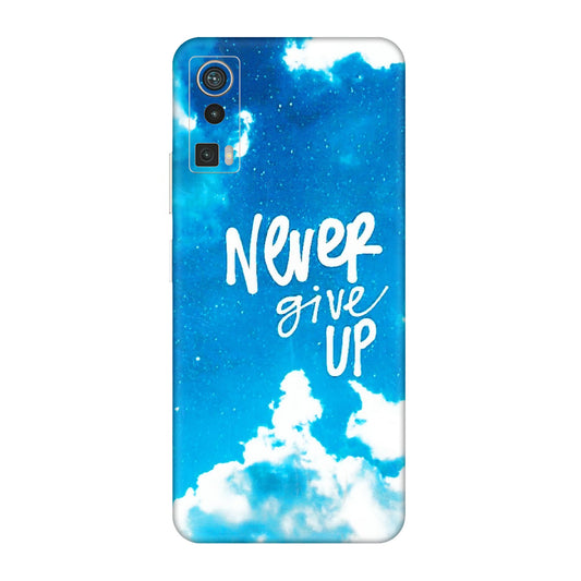Lava Phone Skins (All Models) - Never Give Up - 3D Embossed Finish (L-279) LAVA Blaze Pro