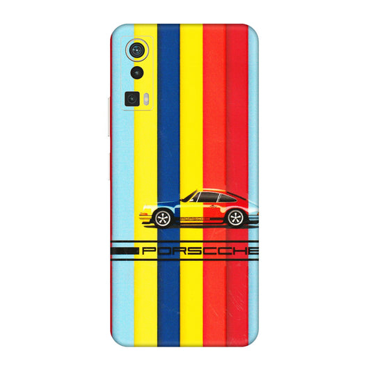 Lava Phone Skins (All Models) - Multicolour Porche - 3D Embossed Finish (L-39) LAVA Blaze Pro