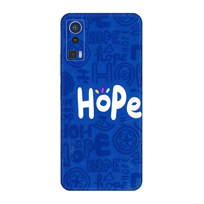 Lava Phone Skins (All Models) - Hope Doodles Blue - 3D Embossed Finish (L-43) LAVA Blaze Pro