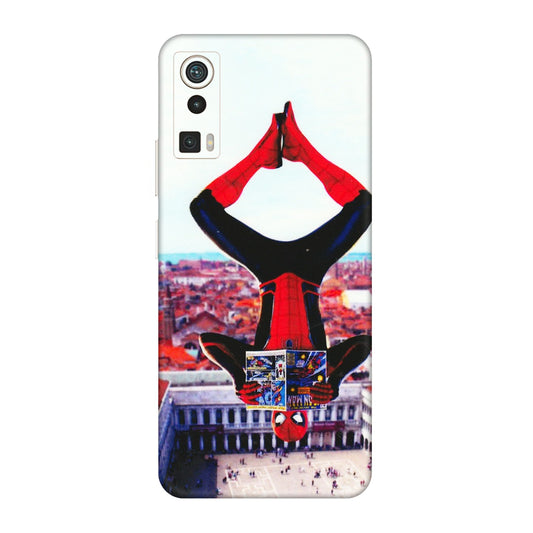 Lava Phone Skins (All Models) - Spiderman Hanging - 3D Embossed Finish (L-53) LAVA Blaze Pro