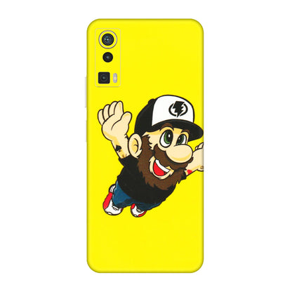 Lava Phone Skins (All Models) - Flying Beardo - 3D Embossed Finish (L-60) LAVA Blaze Pro