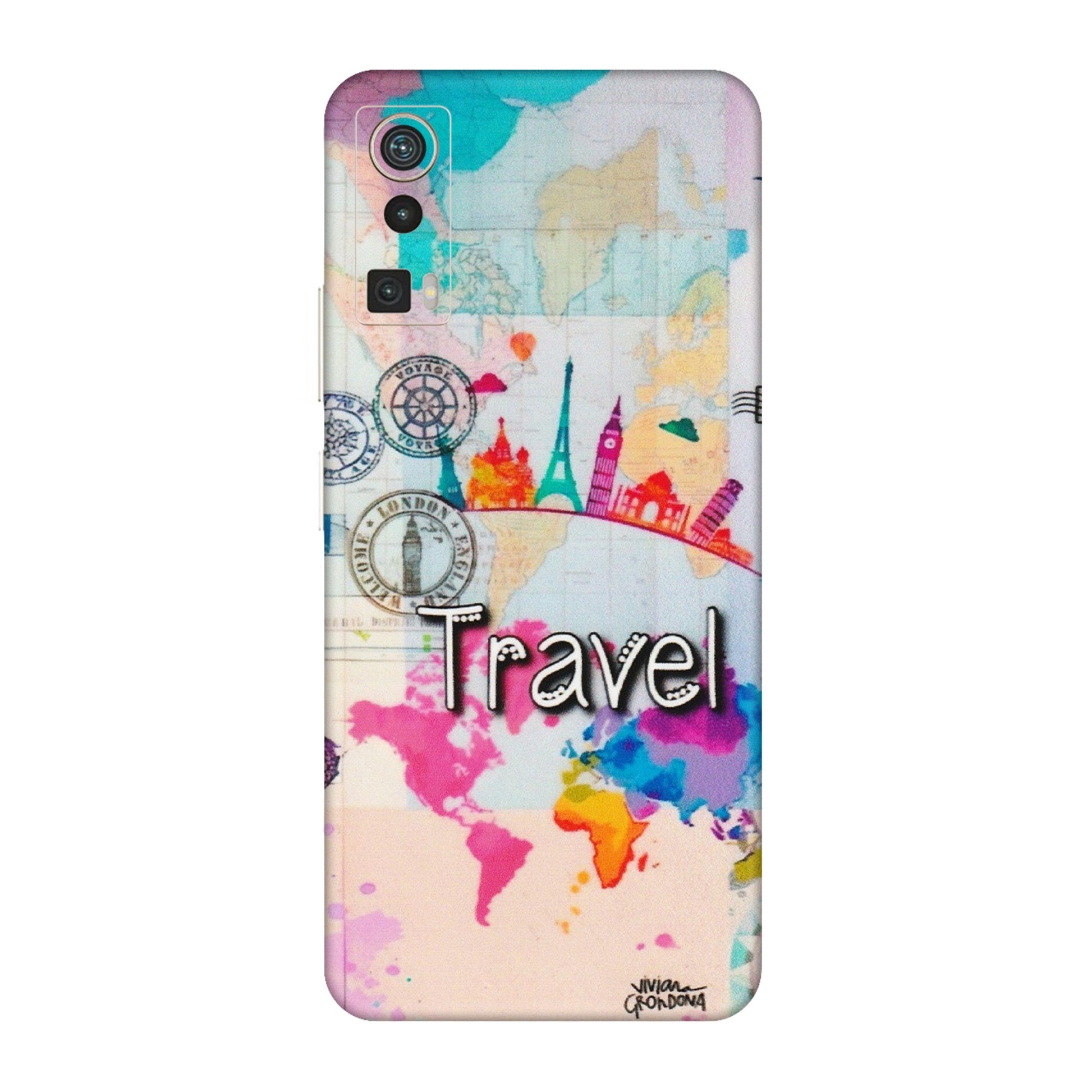 Lava Phone Skins (All Models) - Travel The Wonders - Matte Finish (M-108) LAVA Blaze Pro