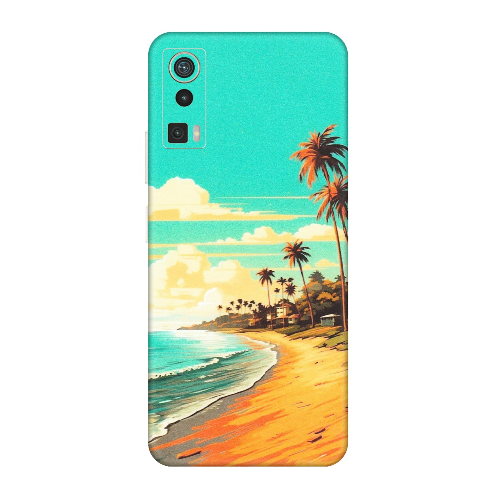 Lava Phone Skins (All Models) - Miami Beach - Matte Finish (M-136) LAVA Blaze Pro