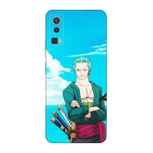Lava Phone Skins (All Models) - Cool Swordman Zoro Anime - Matte Finish (M-143) LAVA Blaze Pro