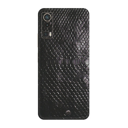 Lava Phone Skins (All Models) - Black Snack Leather - Matte Finish (M-147) LAVA Blaze Pro