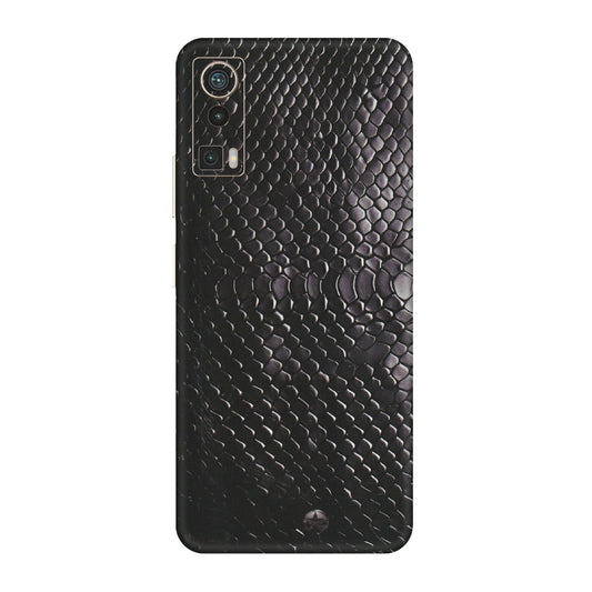 Lava Phone Skins (All Models) - Black Snack Leather - Matte Finish (M-147) LAVA Blaze Pro