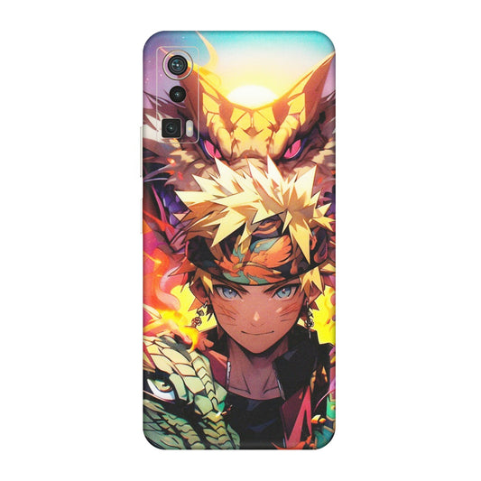 Lava Phone Skins (All Models) - Angry Naruto Anime - Matte Finish (M-148) LAVA Blaze Pro