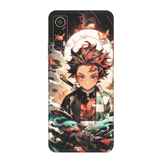 Lava Phone Skins (All Models) - Tanjiro Demon Slayer Anime - Matte Finish (M-158) LAVA Blaze Pro