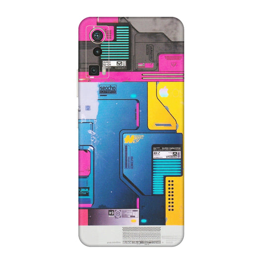 Lava Phone Skins (All Models) - Colourfull Motherboard Internals - Matte Finish (M-55) LAVA Blaze Pro