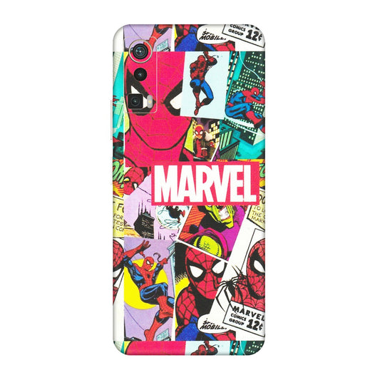 Lava Phone Skins (All Models) - Marvel Comic Spiderman Grafitti - Matte Finish (M-72) LAVA Blaze Pro