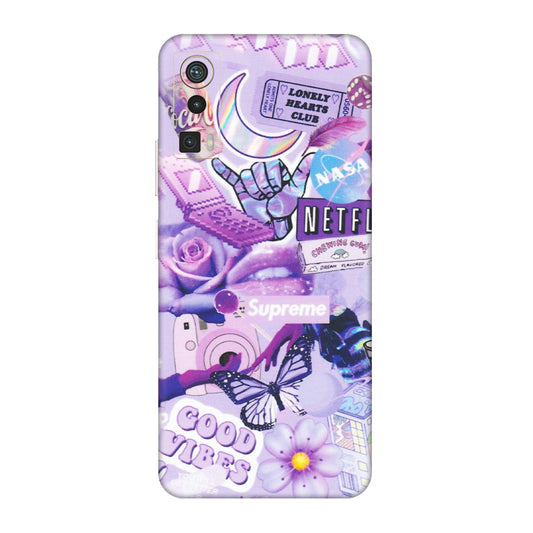 Lava Phone Skins (All Models) - Supreme Purple Magic - Matte Finish (M-88) LAVA Blaze Pro