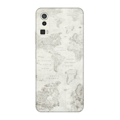 Lava Phone Skins (All Models) - World Travel Map - Transparent Finish (T-04) LAVA Blaze Pro