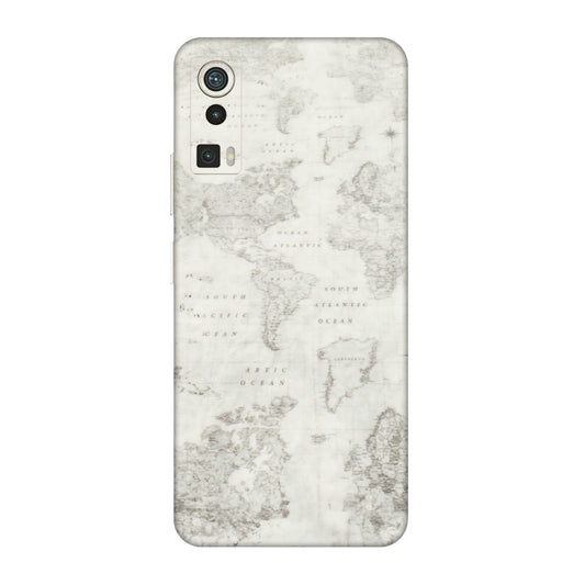 Lava Phone Skins (All Models) - World Travel Map - Transparent Finish (T-04) LAVA Blaze Pro