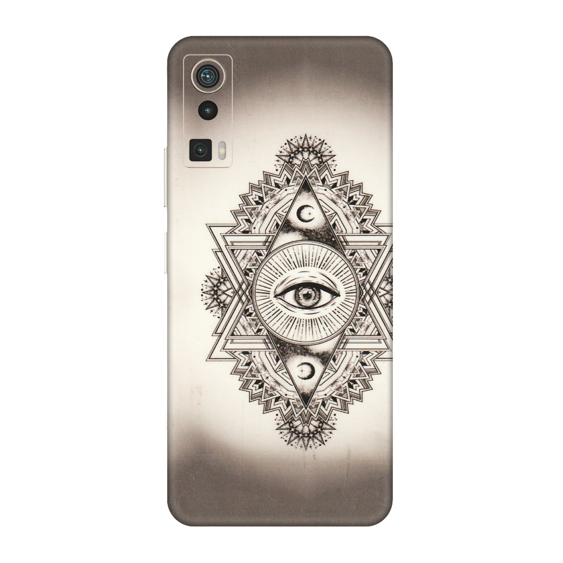 Lava Phone Skins (All Models) - Illuminati Great Eye - Transparent Finish (T-14) LAVA Blaze Pro