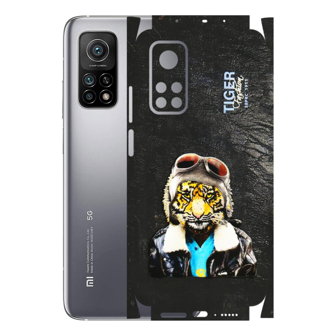 Xiaomi Redmi Phone Skins (All Models) - Rider Tiger - 3D Embossed Finish (L-113) Mi 10T 5G