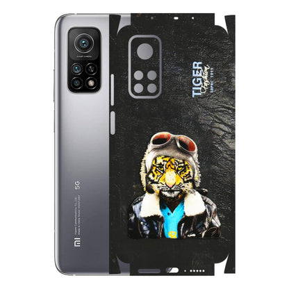 Xiaomi Redmi Phone Skins (All Models) - Rider Tiger - 3D Embossed Finish (L-113) Mi 10T 5G