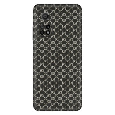 Xiaomi Redmi Phone Skins (All Models) - Black G Print - 3D Embossed Finish (L-109) Mi 10T 5G