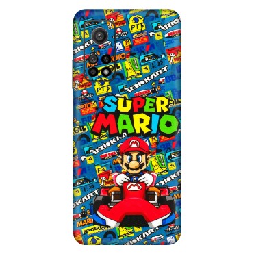 Xiaomi Redmi Phone Skins (All Models) - Super Mario Kart - 3D Embossed Finish (L-140) Mi 10T 5G