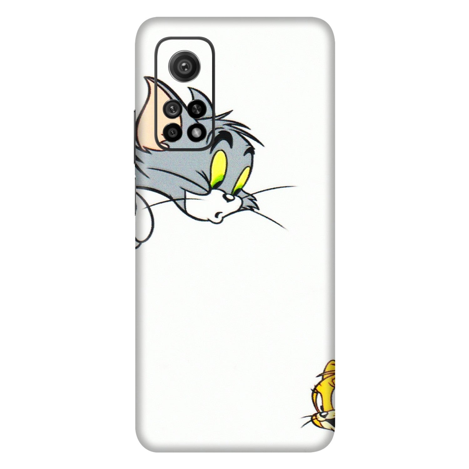 Xiaomi Redmi Phone Skins (All Models) - Cute Tom And Jerry - 3D Embossed Finish (L-220) Mi 10T 5G