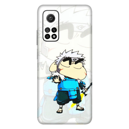 Xiaomi Redmi Phone Skins (All Models) - Angry Young Shinchan - 3D Embossed Finish (L-226) Mi 10T 5G
